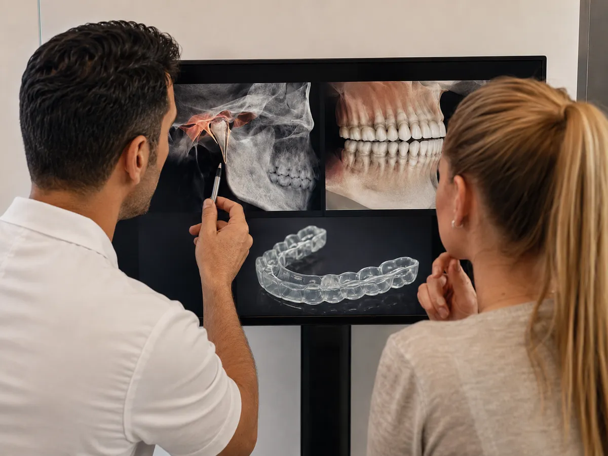 Kiefergelenktherapie und Schienentherapie (CMD) – Zahnarztpraxis Freienstein